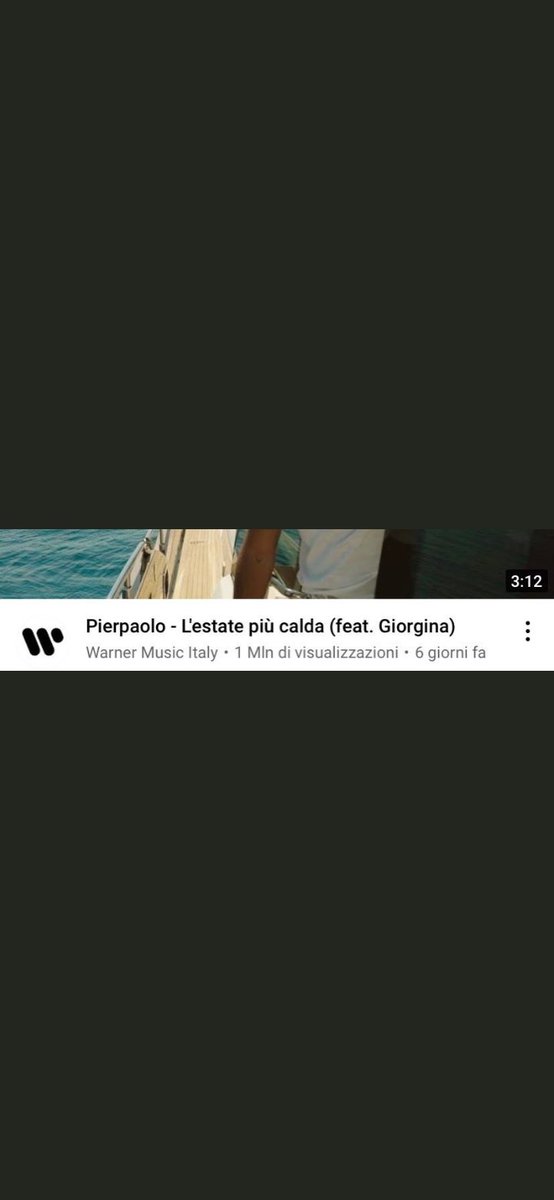 INTENDENZA_'s tweet photo. "1M L'ESTATE PIÙ CALDA"
IN 6 GIORNI PIERPAOLO E GIORGINA RAGGIUNGE 1 M DI VISUALIZZAZIONI. CHE PARTENZA BOMBA 🔥🔥  #PRELEMI https://t.co/5NwssZCYwQ