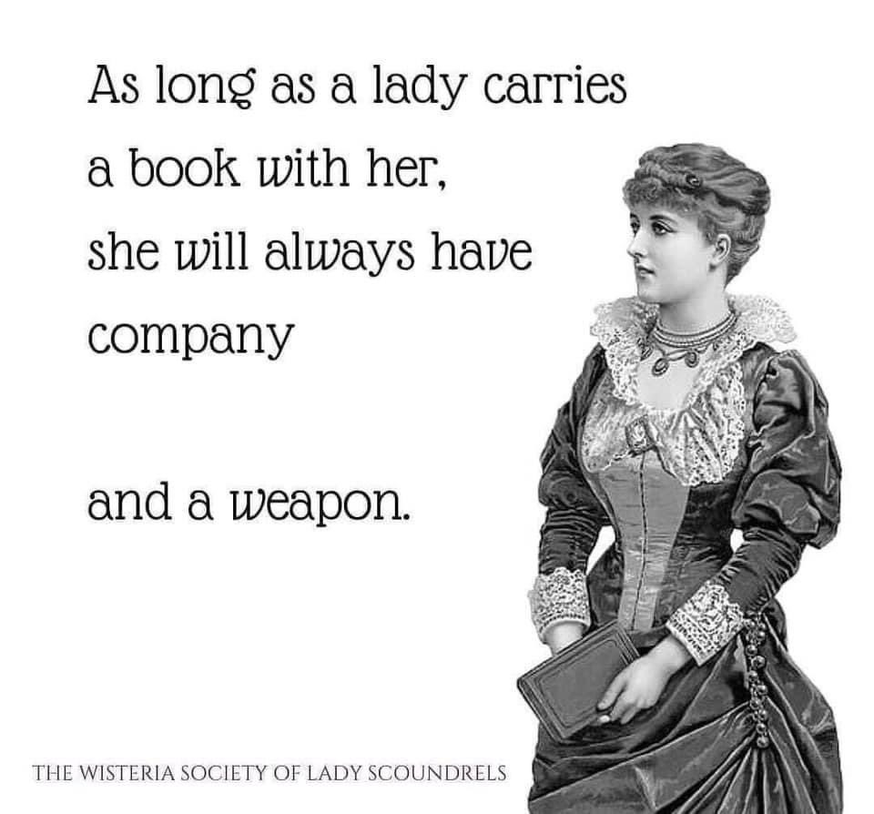 So very true! What #weapon are you carrying today? #bookscanbeweapons #meme #memes #bookmeme #bookmemes
#paperclippublishing #booksareweapons #book #books #bookshelf #booklover #booknerd #bookaddict #bookstagram #bookstagrammer #booksbooksbooks #bookcommunity