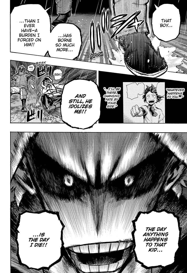 afrokami's tweet image. This panel of all might sent jolts down my spine it was so electric