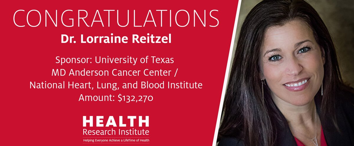 HEALTHuh's tweet photo. HRI would like to congratulate @LorraineReitzel for the recent grant titled Peer-Based Approaches to Enhance Physical Activity In Dyads of Inactive Women! Clapping hands sign
#WomenInSTEM #womenleaders #uhcoe #uh https://t.co/1OuPFcjLUQ