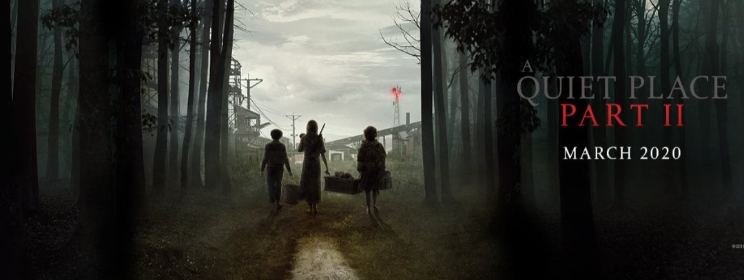 therealericww's tweet photo. YES YES YES. This movie was exactly what I wanted it to be and more. Thank you @johnkrasinski for writing and directing these 2 wonderful movies! Horror with a cinematography at its best.
#AQuietPlacePartII
#AQuietPlace https://t.co/YzA9PvQbna