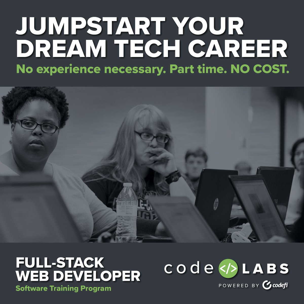 GroWestKY's tweet photo. Take your career to the next level by learning to code.

The 20-week Front-End Web Development Code Labs Program gives you the skills needed to help you jumpstart a career as a software developer. 

Apply before the July 30th deadline: https://t.co/EEWpW7kmRU

@kyinnovation https://t.co/l7Br4isAmX