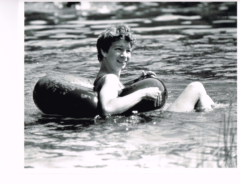 ClausenHouse's tweet photo. Clausen House has provided essential services to adults with intellectual and developmental disabilities in the Bay Area for over 53 years. This week's #tbt post is a photo taken of a client enjoying a swim at Lake Temescal. Learn more about our agency at https://t.co/KIeAiGeqSW! https://t.co/1doc9kUKYH