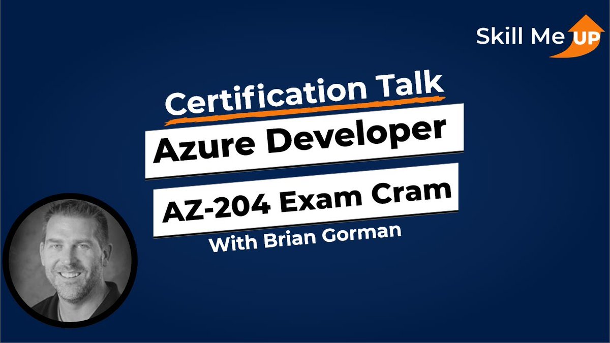 Opsgility's tweet photo. In this #CertificationTalk @blgorman reviewed tips and tricks to pass Microsoft's AZ-204: Developing Solutions for Microsoft Azure certification exam. https://t.co/jsTTlNEKYv
#100DaysOfCloud #SkillMeUP #Azure #AzureFamily #AzureCertified #AZ204 #100DaysOfCode #AzureDeveloper https://t.co/CZieFI8iey
