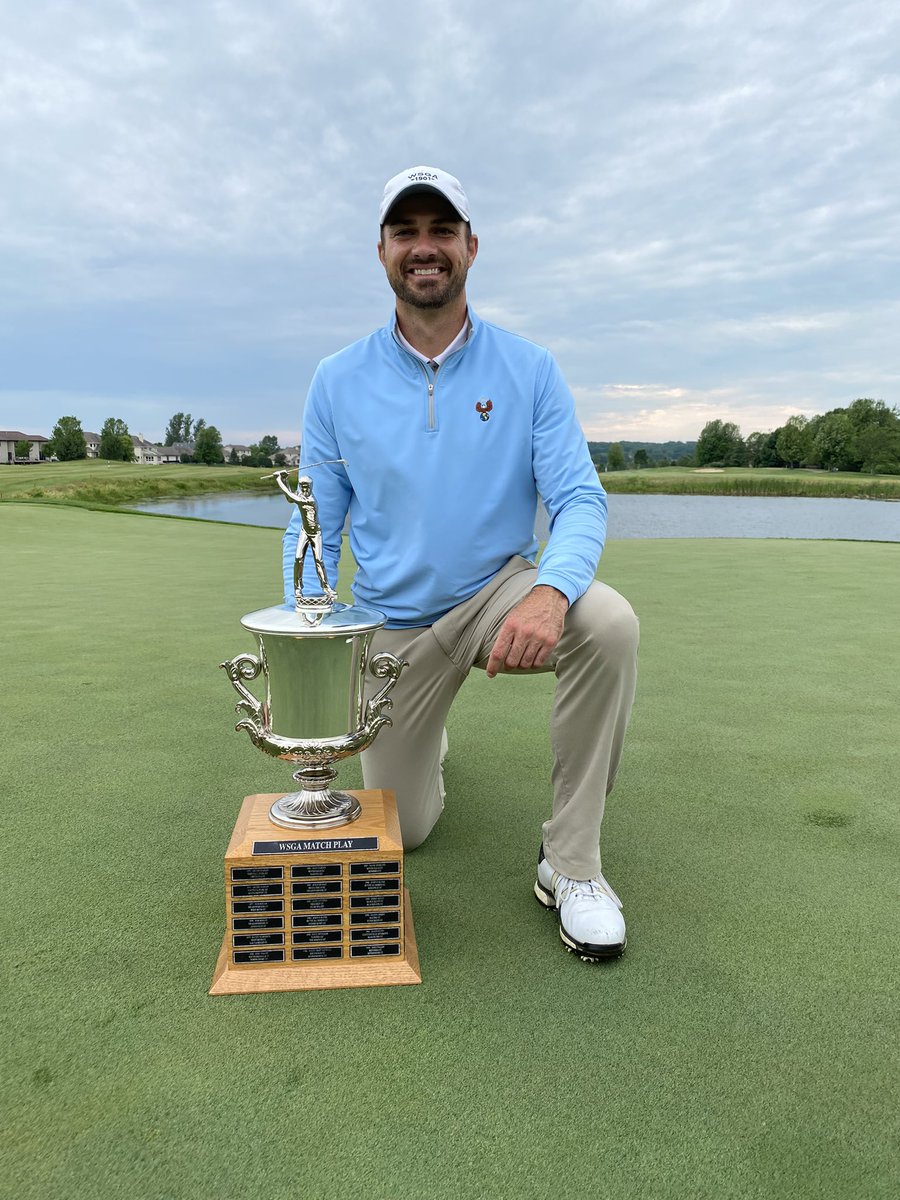 This one feels familiar… 🏆 After 21 holes, Garrett Jones wins the Championship Match of the 2021 WSGA Match Play This is is Jones’ second time winning the title. His first was in 2007 #WSGAMatchPlay