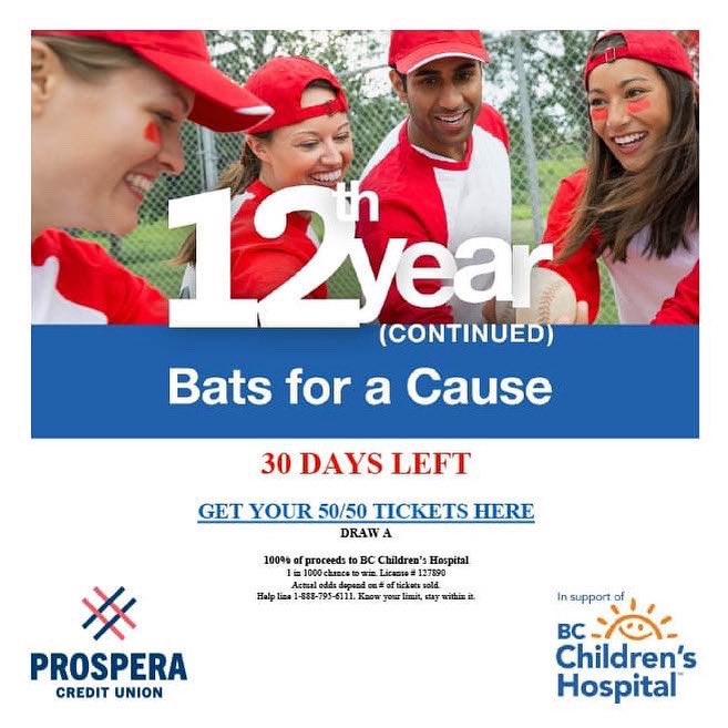 30 days left! 
Get your tickets today!!!
trellis.org/batsforacause