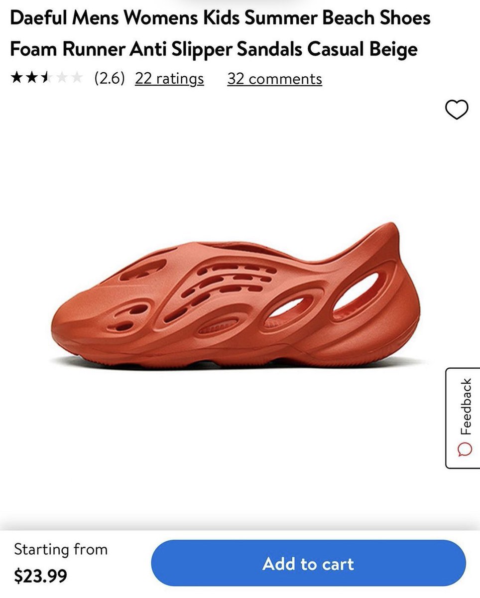 foam runner anti slipper walmart