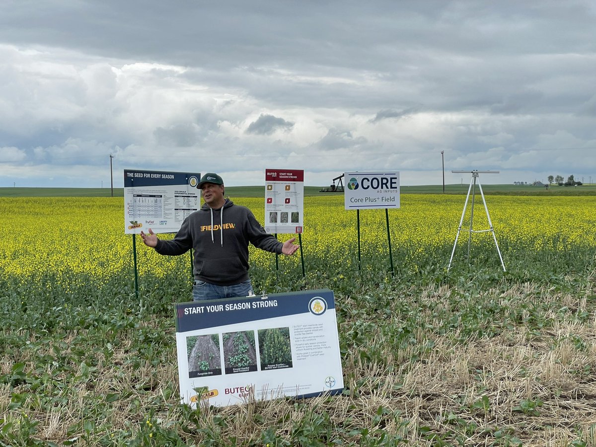 2021 #CoreAg #Warner Poker Run. Thank you <a href="/Bayer4CropsCA/">Crop Science Canada</a> for being apart of our day.