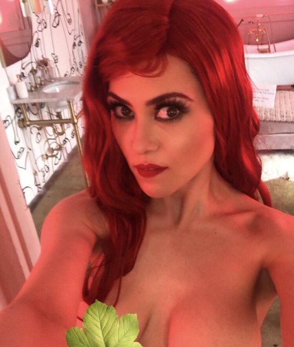 #bts 🤳 Ivy during an outfit change at her girlfriend's crib in Los Angeles&hearts;️ More to come! #poisonivy<a href="/tag/bts"class="tags">#bts</a><a href="/tag/dc"class="tags"><span>#dc</span></a><a href="/tag/poisonivy"class="tags"><span>#poisonivy</span></a><a href="/tag/gotham"class="tags"><span>#gotham</span></a><a href="/tag/arkhamknight"class="tags"><span>#arkhamknight</span></a><a href="/tag/batmanandrobin"class="tags"><span>#batmanandrobin</span></a>