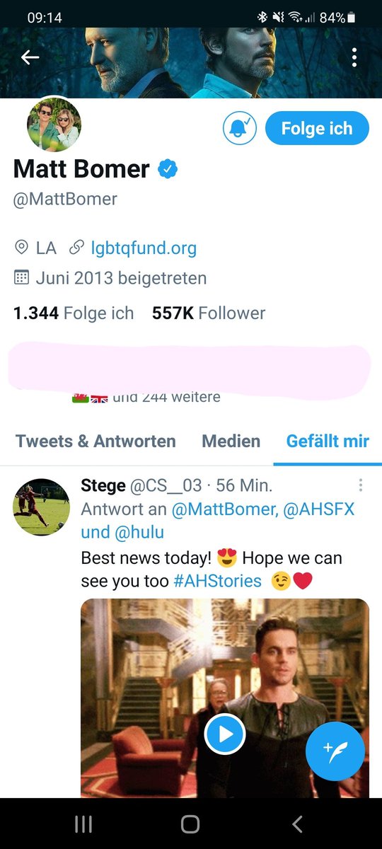 CS__03's tweet image. he liked it 🥰❤ #mattbomer #bestmoment