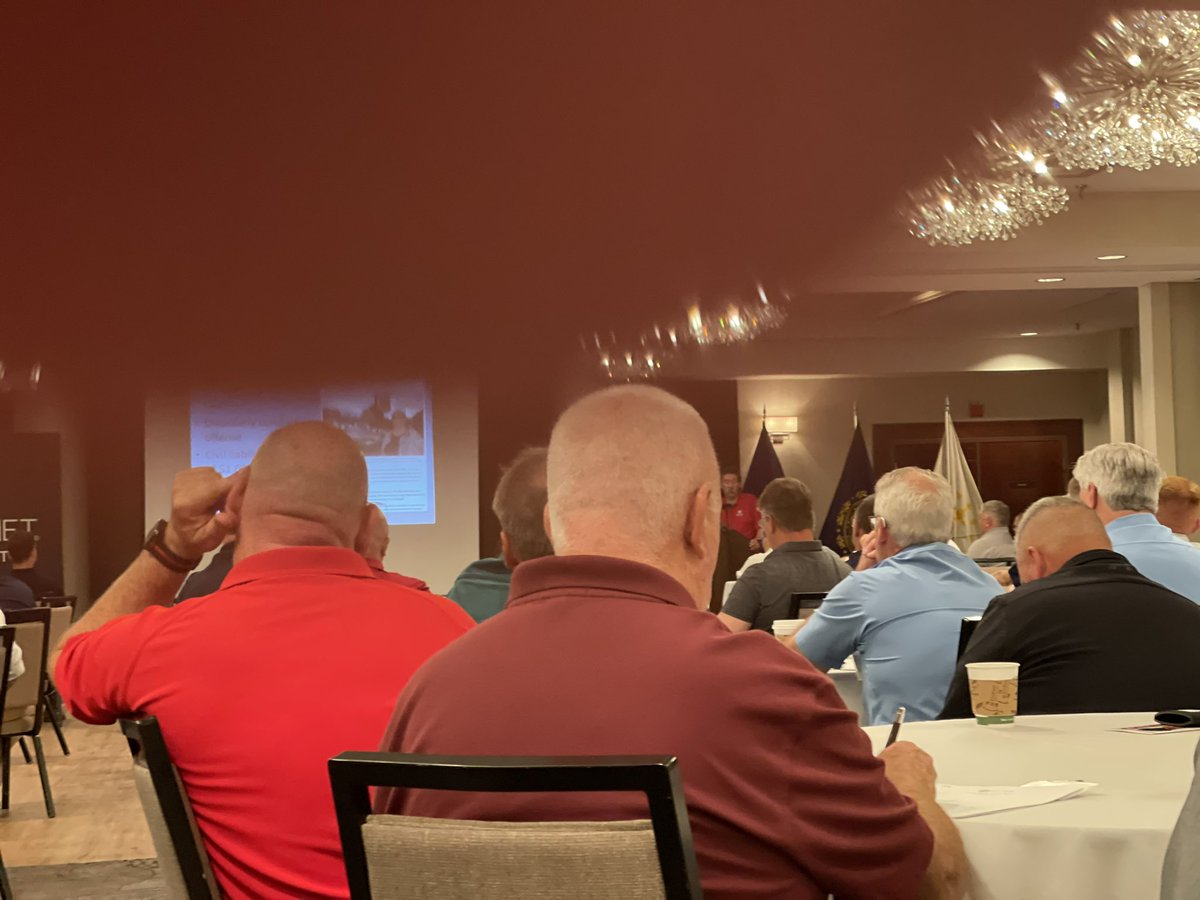 Thanks #NewEnglandFireChiefs for putting on a great conference this week in Portsmouth NH. Learned a lot and networked for the first time in forever!