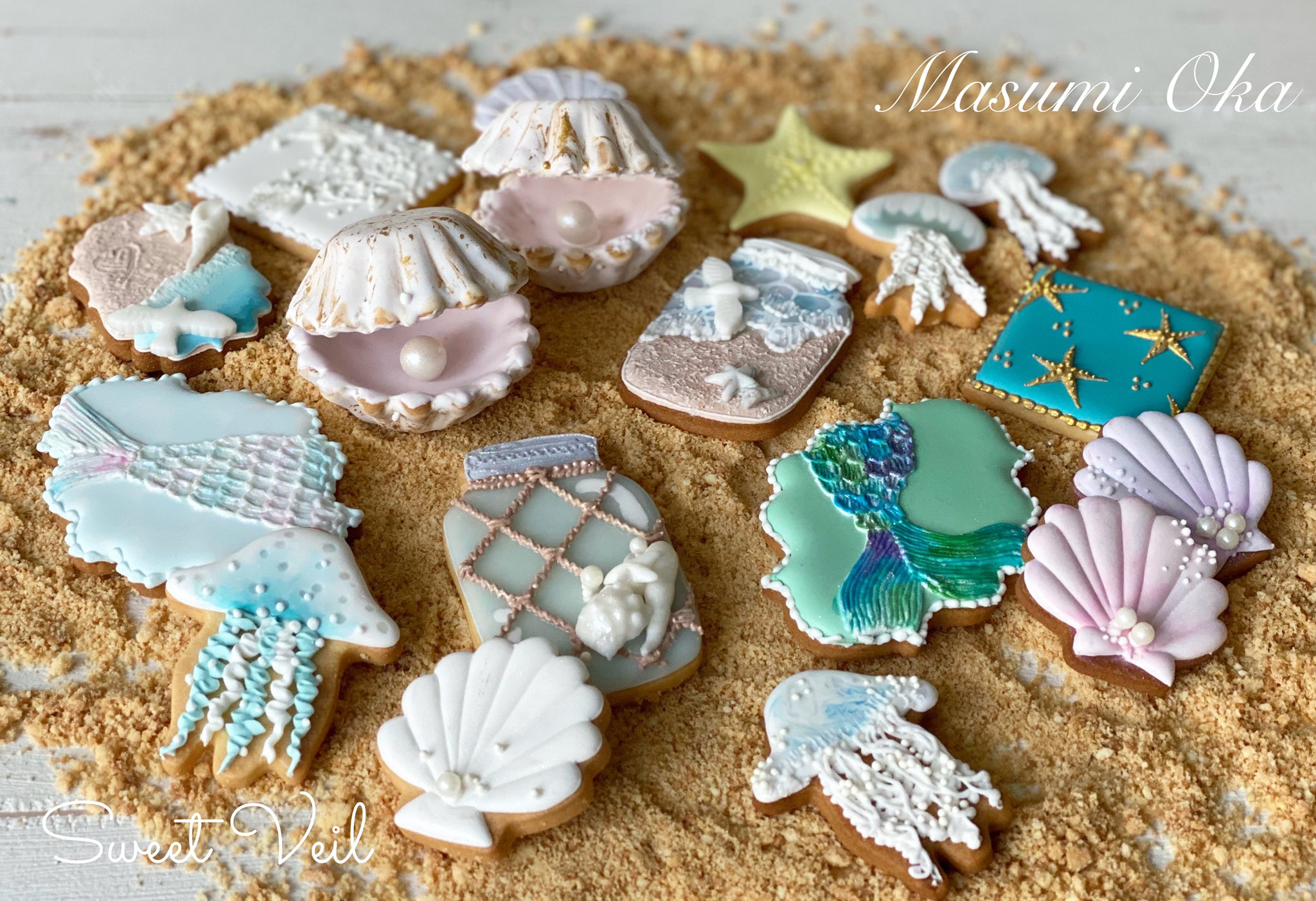 Sweetveilmaiko 夏のアイシングクッキー 夏が待ち遠しい アンバーさんのyoutube Videoを見ながら作りました 一緒に作ってくれた真澄先生ありがとう アイシングクッキー 夏はもうすぐ コッタ T Co Qudbqvezyv Twitter