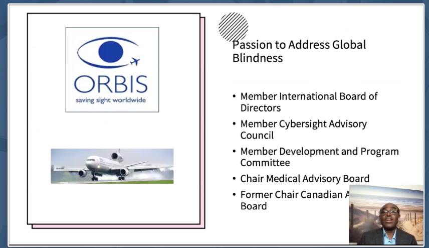 OrbisCA's tweet photo. We are thrilled that Dr. Brian Leonard is the @CANeyeMDs 2021 Lifetime Achievement Award Winner. Dr. Leonard is our longest-serving Volunteer Faculty member and has made an enormous positive impact on global eye health.  #COS2021Virtual. https://t.co/Ko7I15PcG6