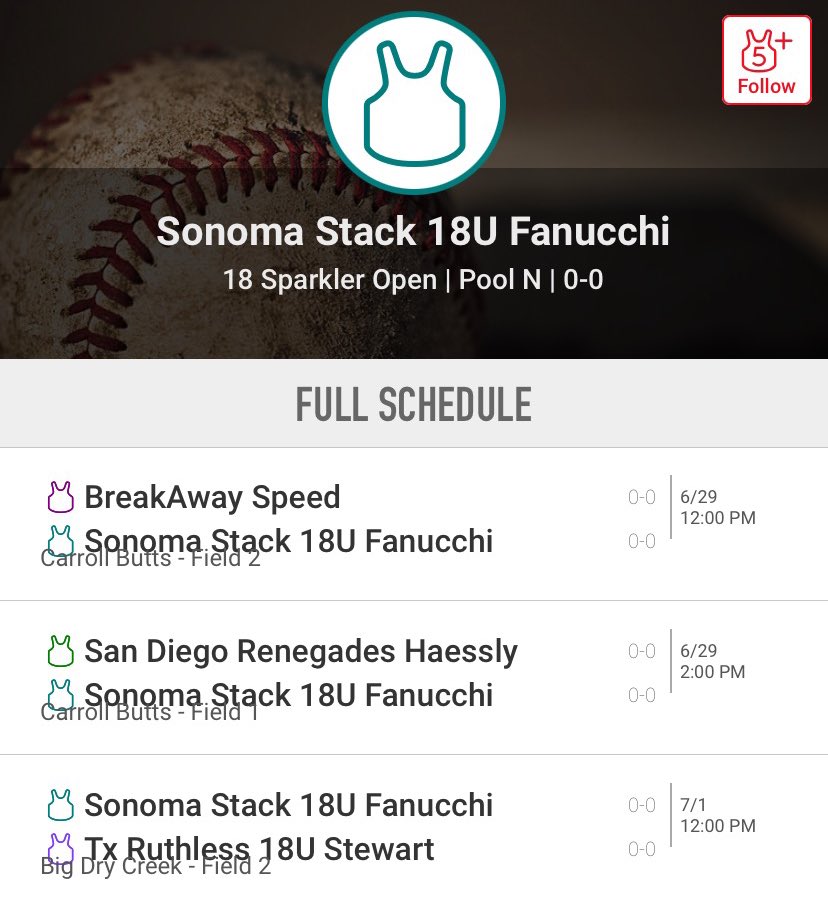 ElizabethOatma1's tweet photo. Colorado Sparkler Showcase Schedule with @stack_sonoma !!
@CSUMBsoftball @dominican_sb @SFState_SB @ChicoStateSB @CSUSoftball https://t.co/gPKidV2l6k