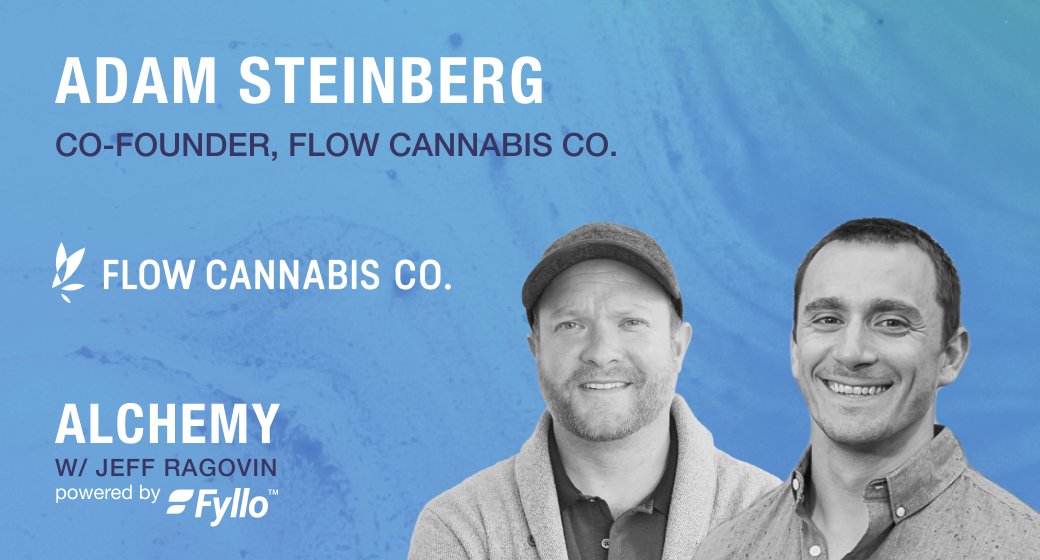 New on Alchemy: 

Adam Steinberg, Co-Founder of <a href="/flowcannabisco/">Flow Cannabis Co.</a> discusses sustainability, sun-grown cannabis and executing omnichannel cannabis marketing campaigns. 

Listen now: bit.ly/3h3HPHh