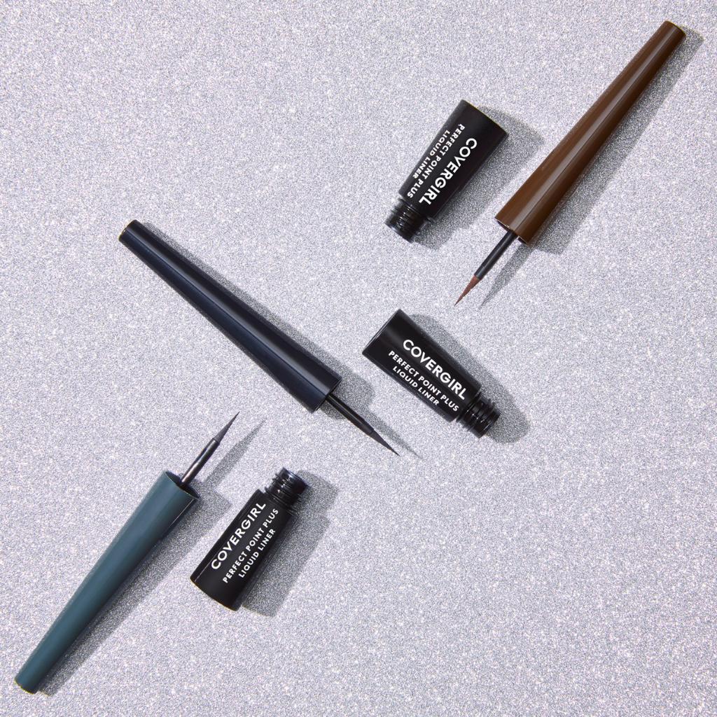 COVERGIRL's tweet photo. No smudges or fading! π€© #PerfectPointPlus Liquid Eyeliner can create any eyeliner look. With an easy-glide felt tip, this liquid eyeliner goes on so smoothly. Shop now at @amazon. #EasyBreezyBeautiful #COVERGIRLCrueltyFree #CrueltyFree https://t.co/oo70eVTLLp