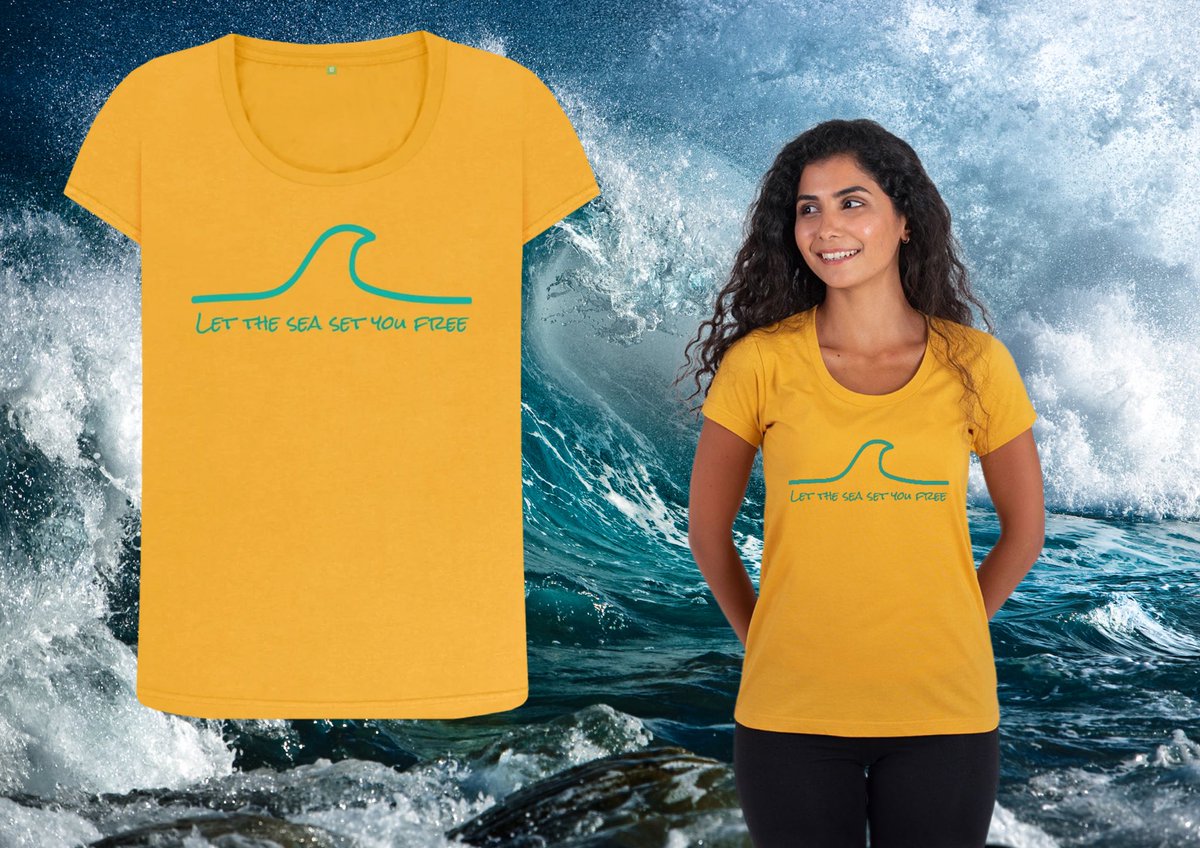 Our Let The Sea Set You Free Women's T-shirt is #planetkind & #recyclable with us!💚🌍♻️

#lettheseasetyoufree #wave #oceanvibes #sustainablestyle #sustainablestreetwear #ethicallymade #plasticfree #vegan #circulareconomy #feelgoodfriday #beachvibes #ecofriendly #renewableenergy