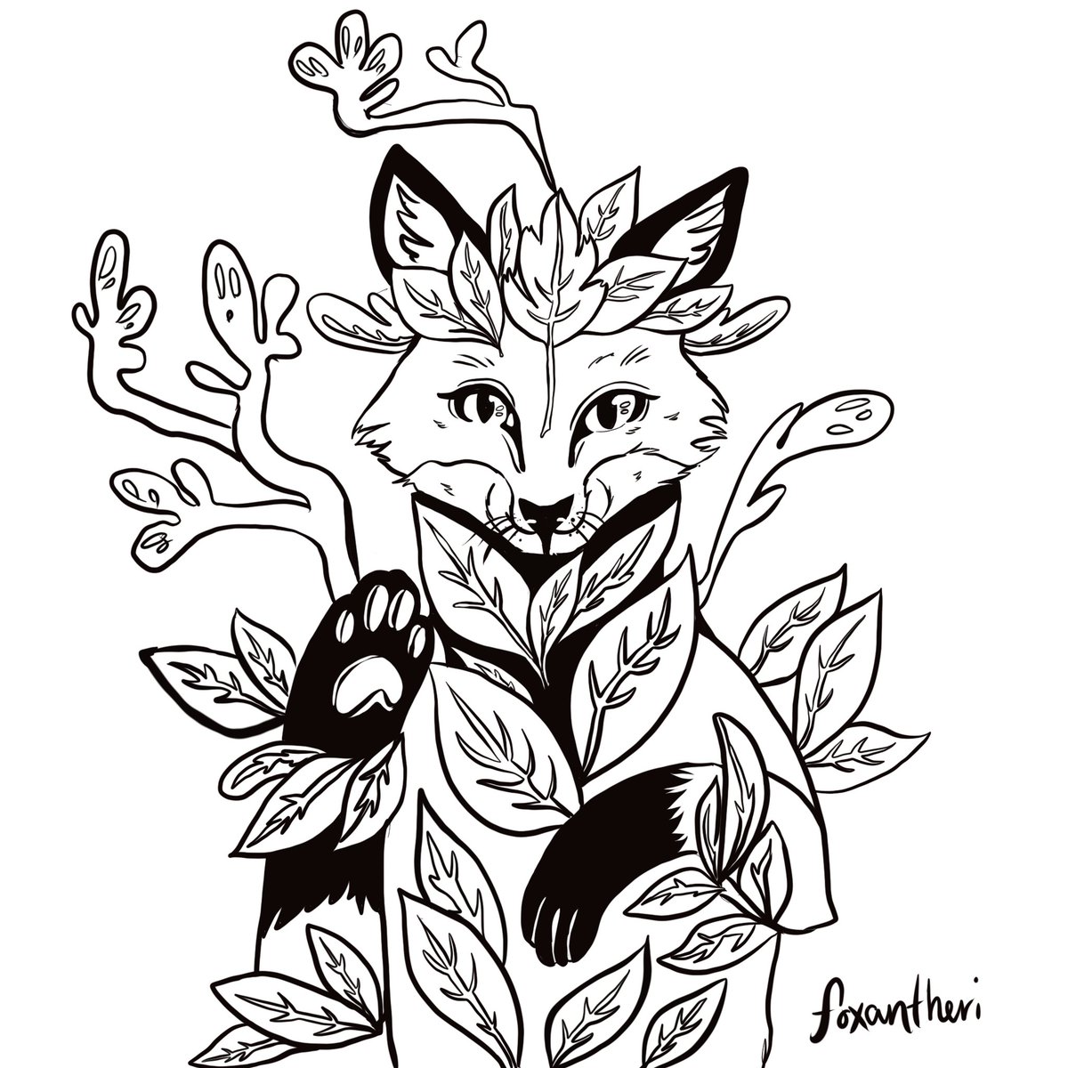 Foxantheri 🦊 Illustrator tweet media