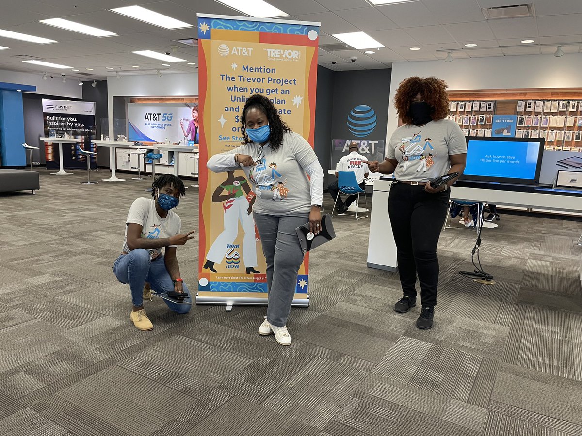 Brian_Rodriguz_'s tweet photo. Boynton squad raising money for the Trevor project. Click the link for more details https://t.co/5t8Wx4uJ6M
#pride
@TrevorProject #TrevorProject #ERPrideWeek #OneFLA #TurnUpTheLove @theeastregion @reynaolivo1 @Angelinemiguel1 @MattAda3 @One_FLA #LifeAtATT ๐ท๐ https://t.co/3Titnrces9