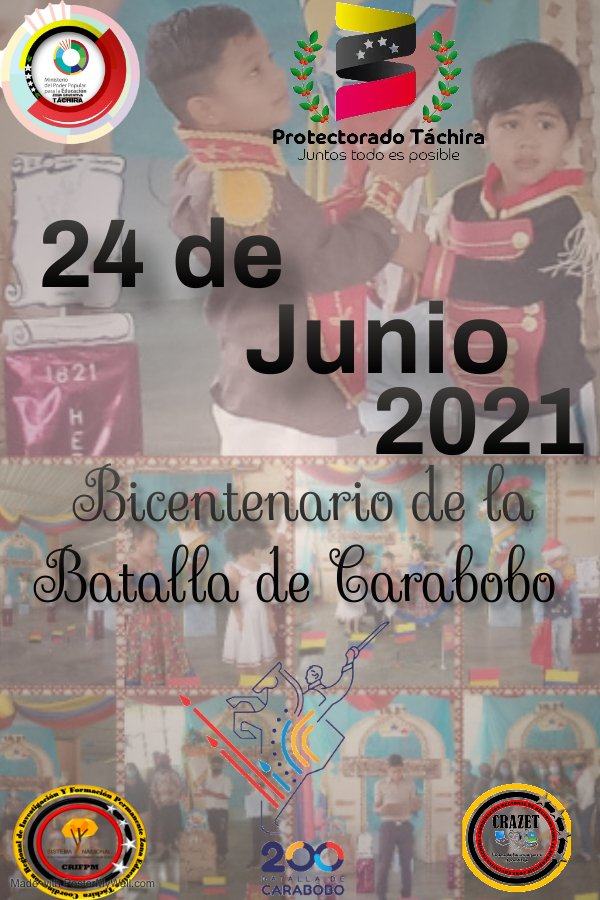 507Araque's tweet photo. Conmemoración de los 200 años de la Batalla de Carabobo https://t.co/wtYiO2ddkX