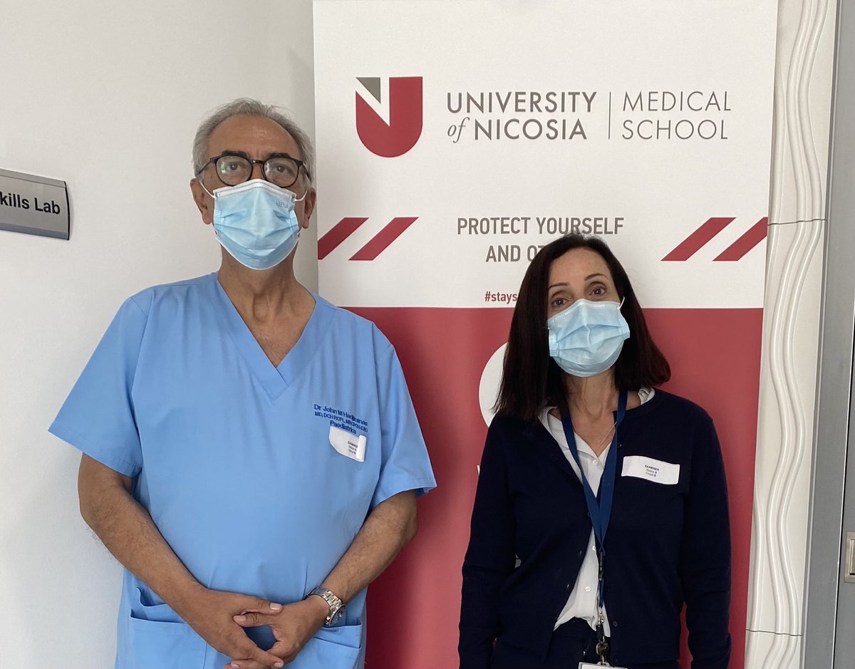 Exams! At St George’s MB BS Program with Chief examiner Professor Paola Nicolaides