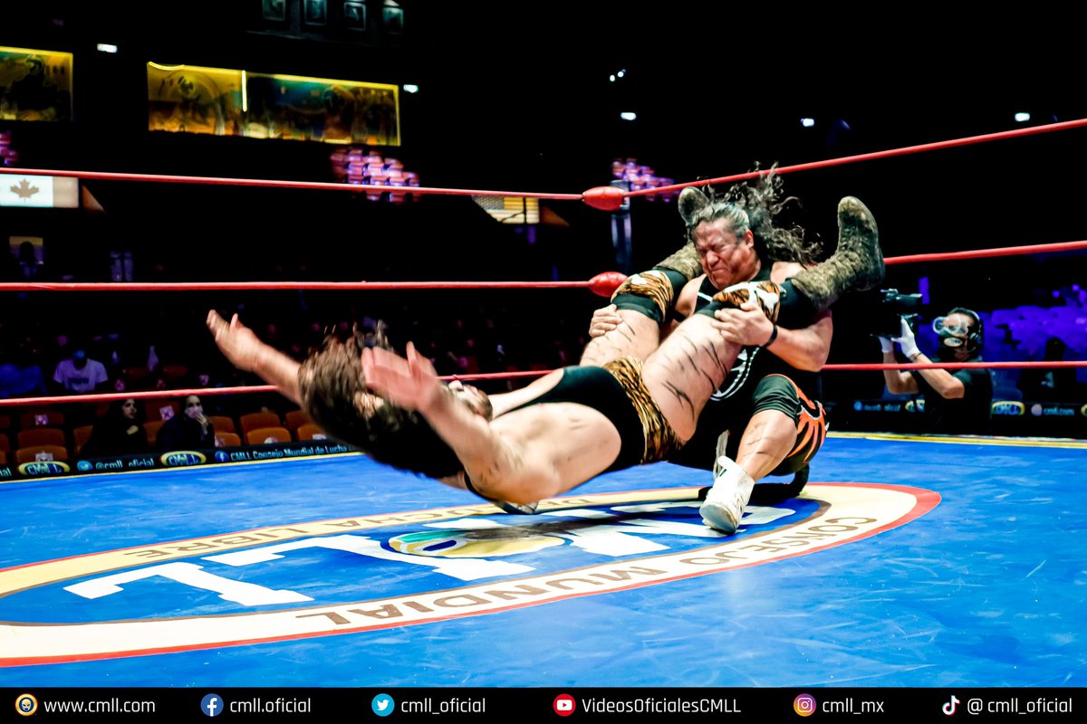 CMLL_OFICIAL's tweet photo. ¡Hay cuentas pendientes! @barbanario y @Felino_CMLL se dieron con todo el Martes pasado en la Arena México y tras su duelo, 'Felinowsky' retó a su rival a exponer el Campeonato Nacional Semicompleto.  
📸 https://t.co/8I5qiyZoF1 https://t.co/yjZETgxeGQ
