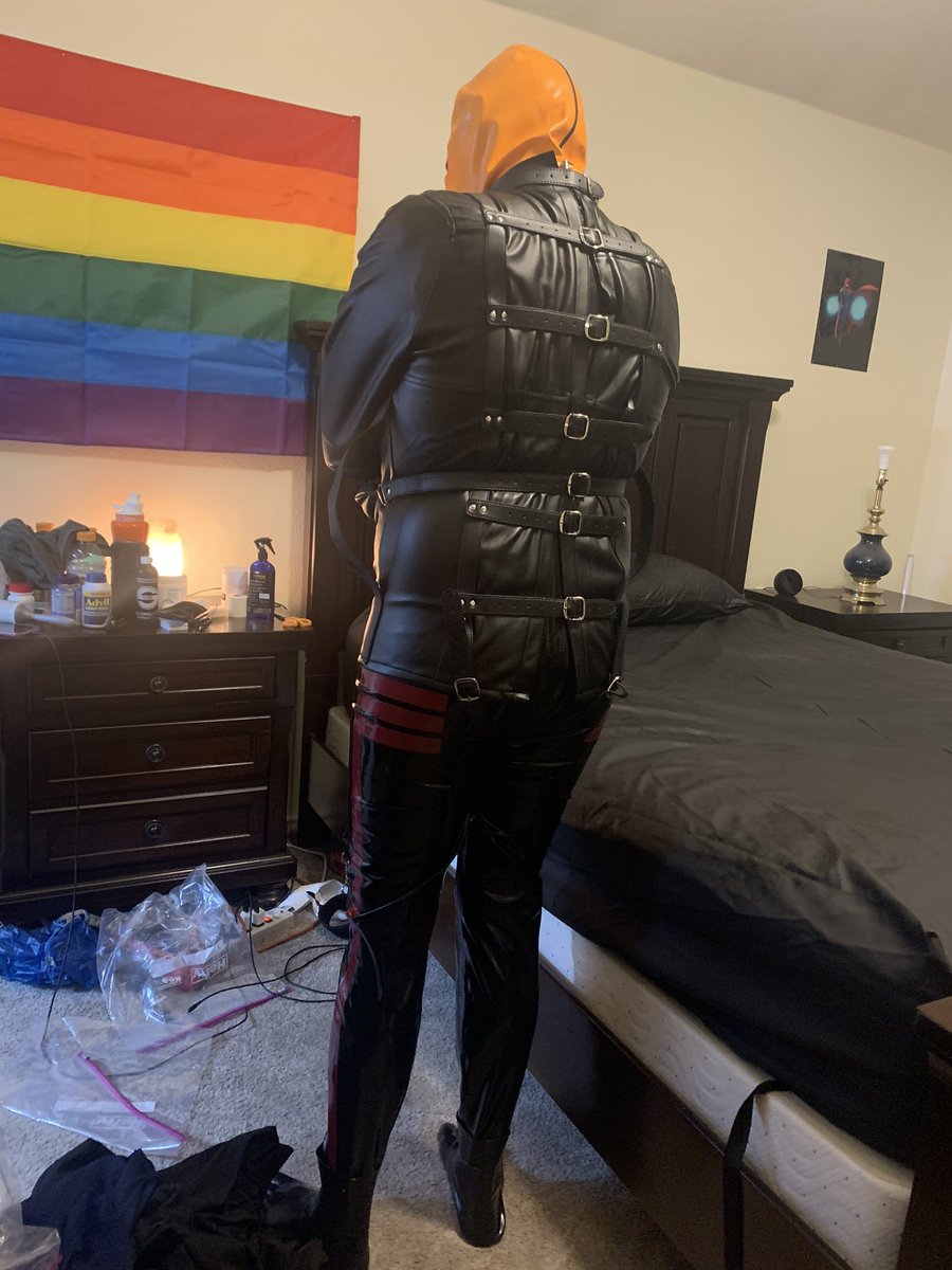 PupSeph's tweet photo. My new straightjacket. https://t.co/0MOZxgRdUI