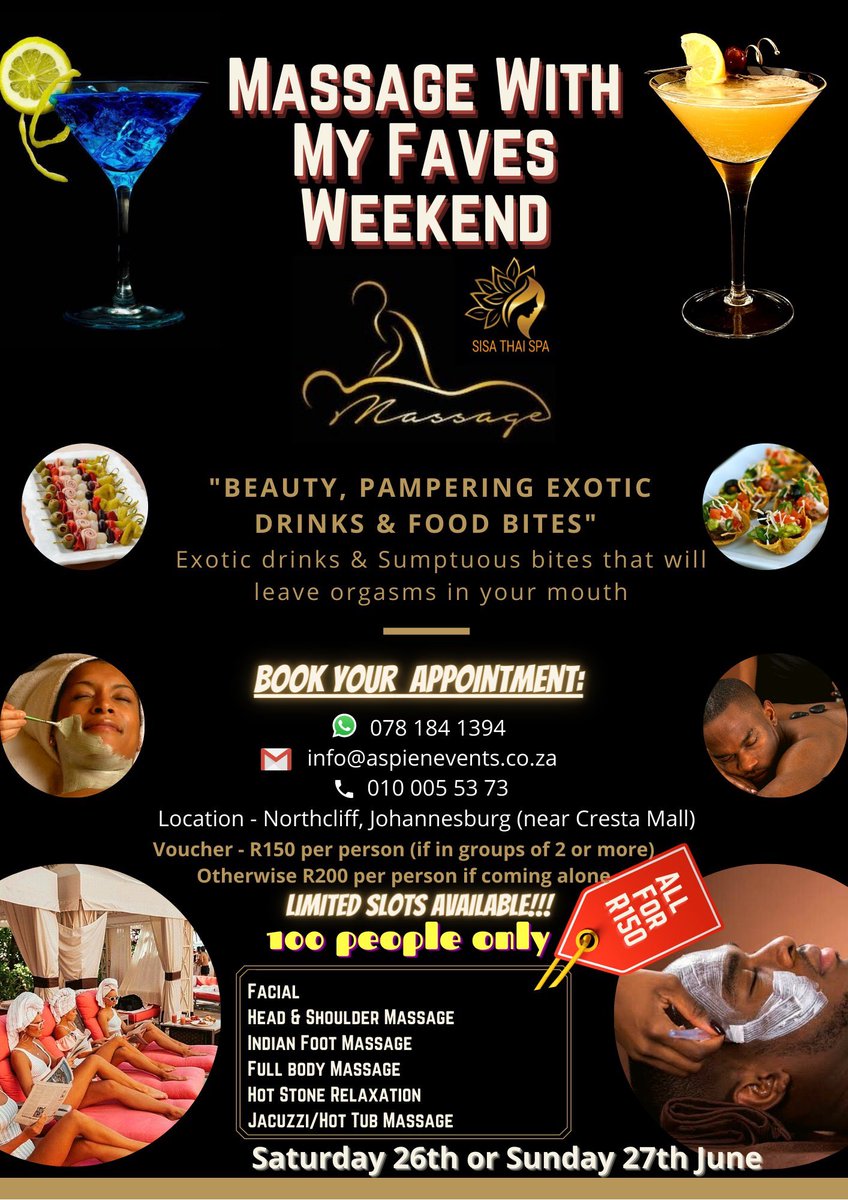 If you love good music like me then you definitely don’t want to miss this #SoulFulWeekend 🔥🔥🔥🔥🔥 

Who wouldn’t want to be massaged while listening to soul filling music 🥰🥰🥰🔥🔥🥺🥺 definitely don’t miss out ♥️♥️♥️🔥🔥🔥🔥