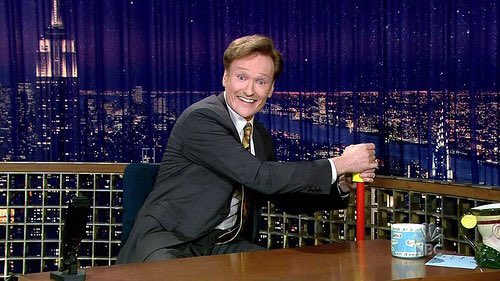 Chris K. Daniels (@ahatefulworld) on Twitter photo My tall, pale comedy hero ended his late night reign tonight. The impact this man’s work (& work ethic) has had on my life is vast. Thank you <a href="/ConanOBrien/">Conan O'Brien</a> My tall, pale comedy hero ended his late night reign tonight. The impact this man’s work (& work ethic) has had on my life is vast. Thank you <a href="/ConanOBrien/">Conan O'Brien</a>