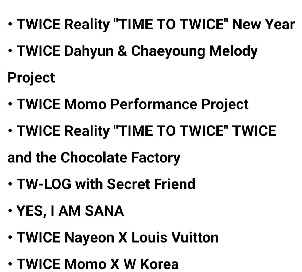 oncetrix's tweet photo. onces, don't you love it within 6 months, twice gave us all of this 🥺💟 this is not all yet but i swear this is too much content, remember there's still 6 months before this year ends 😭 https://t.co/1mdIh8kXg6