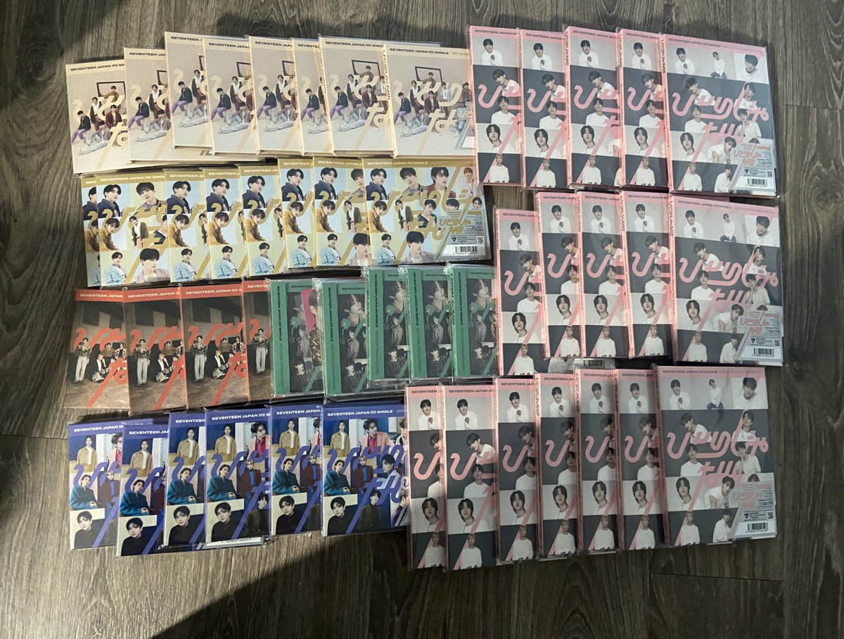 cherryuGOs's tweet photo. [#CYupdates] seventeen 3rd single hitori ja nai  
albums have arrived to me!! i’ll be sorting today and tomorrow and will send domestics once i have received all ems payments
-🍋 https://t.co/ZR2nLFFlM3