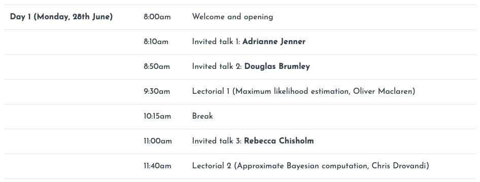 Like mathematical modelling and data? Our symposium “Data-Driven Modelling in Mathematical Biology” is coming up on Monday 28th. Registrations closed, but DM me for Zoom link for talks! modellingwithdata.com