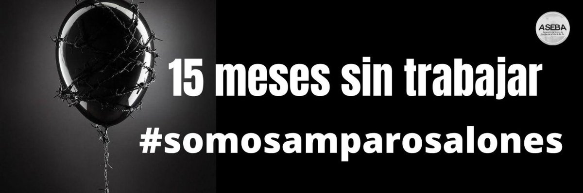 SJurasico's tweet photo. ⛔Todo rubro es esencial para quien vive de él.⛔
NOS ETIQUETARON COMO EL PROBLEMA, SIN DEJARNOS SER LA SOLUCIÓN.
300 mil familias luchan por alimentar a su familia 
#somosamparosalones
#discriminados
#desigualdad
#Justicia
#15MesesMásPobres
@CorteSupremaAR
@sarubbibenitez https://t.co/I1o0n4e9sk