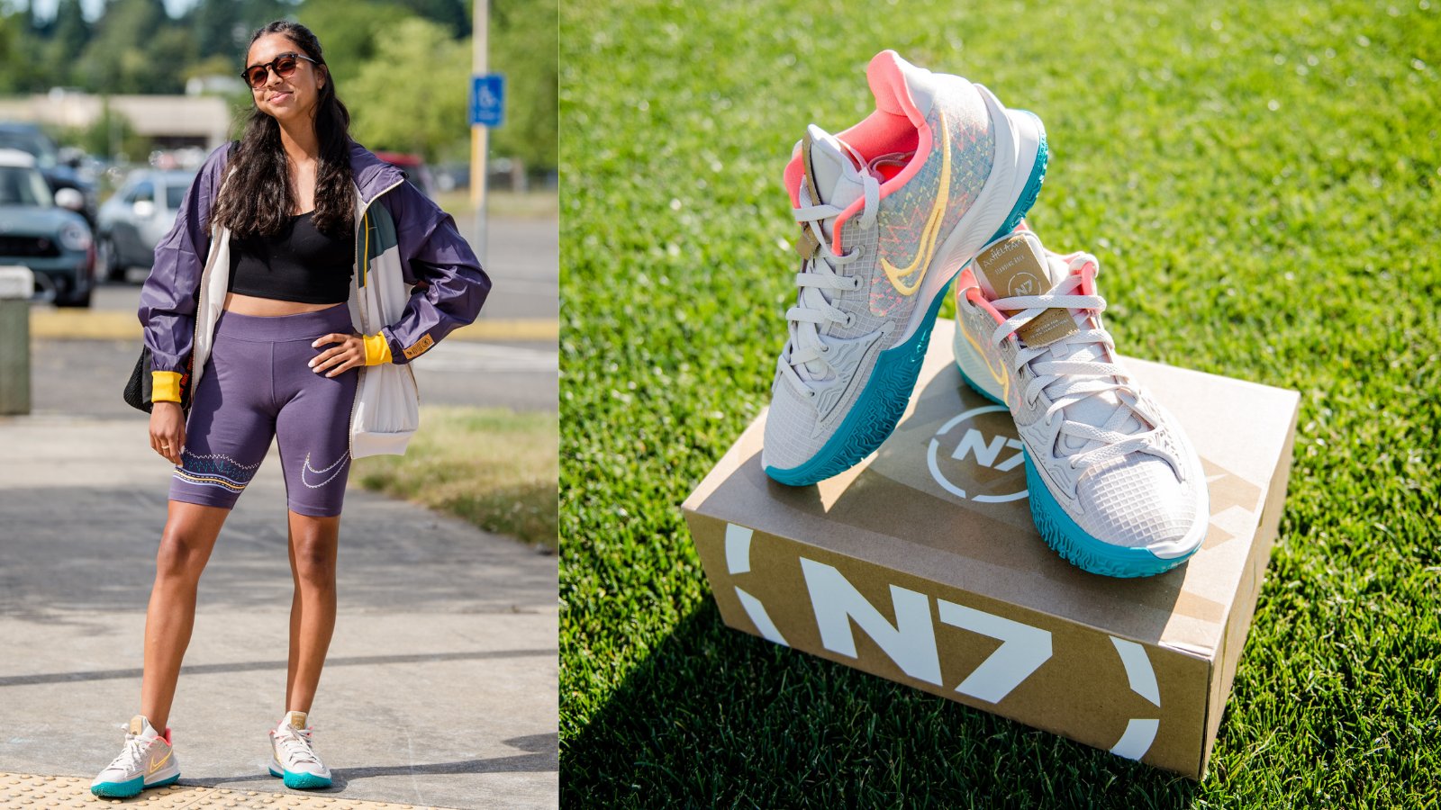 Seattle Reign FC on X Check out our very own gohaamm collaborating with Nike for their N7 Collection campaign sharing more about her heritage AND designing her version of the Kyrie 4
