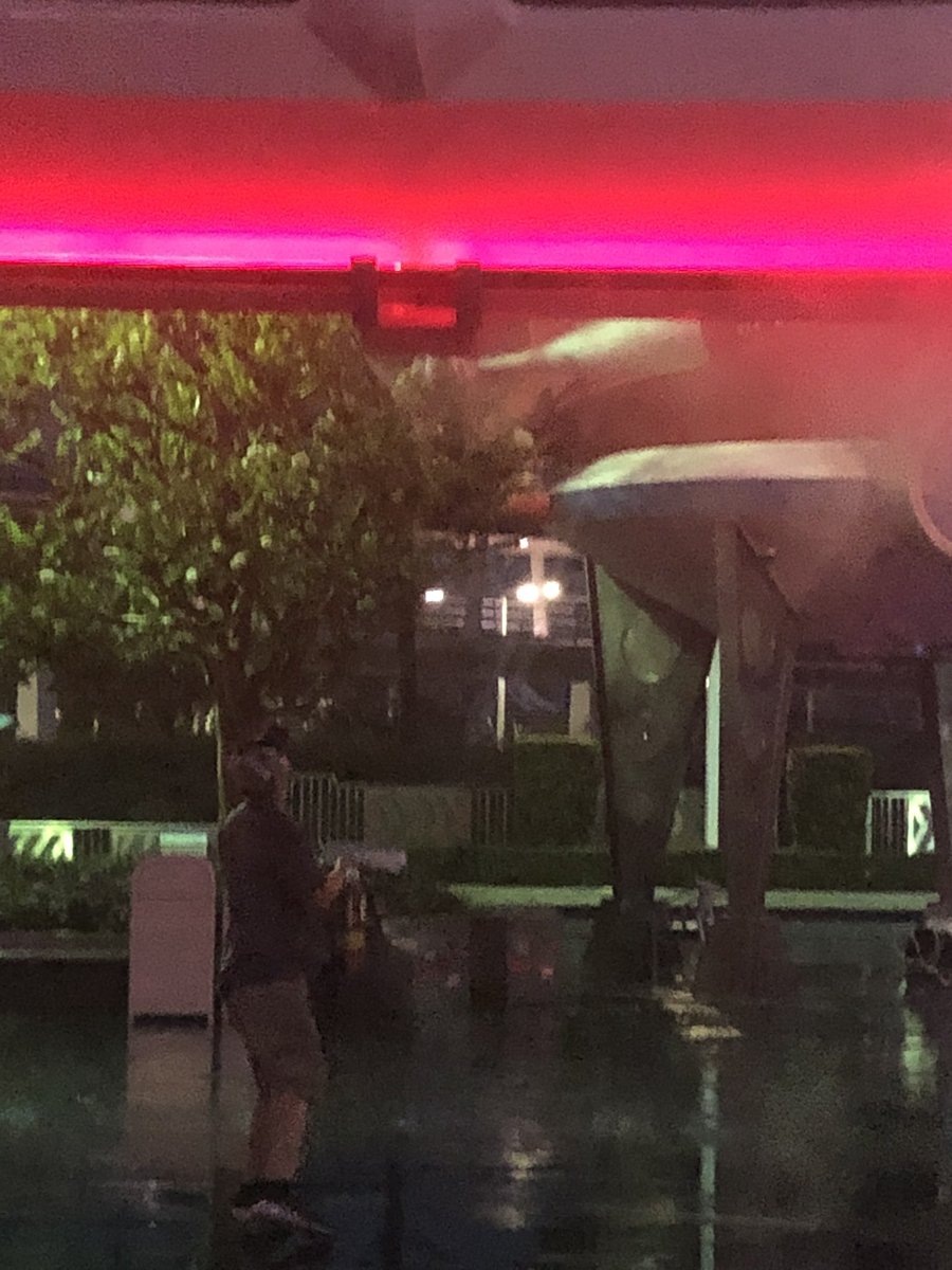 slamb889's tweet photo. @WaltDisneyWorld @DisneyParks  even on vacation tonight my firefighter was helping people. He put out a fire near the People Mover in the middle of a storm. Sadly no one at the park thanked him, but I think he saved them some time and money! https://t.co/eM23kCWWTN