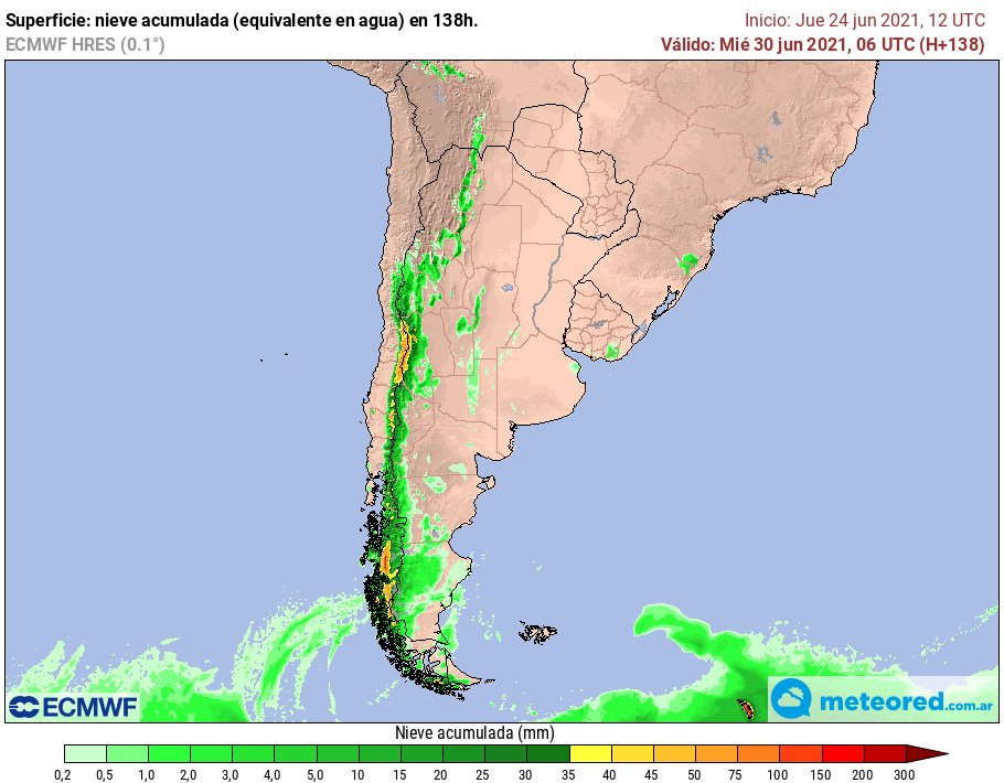 #NIEVE | La última salida del modelo europeo da nieve para el Sur de Uruguay, Norte de Buenos Aires, La Pampa y Sur de Santa Fe, este fin de semana.

El núcleo de aire frío se muestra consistente en las salidas aunque la baja retrógrada es de un flash importante. Ayuda 😰