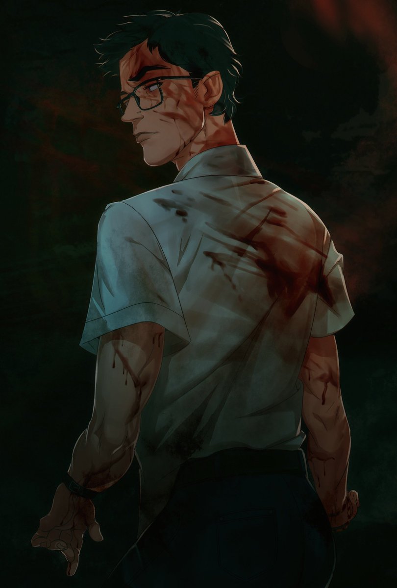elion_hardt's tweet photo. I miss playing dead by daylight and I miss Dwight and want to draw him again :'0

#dwightfairfield #deadbydaylightfanart https://t.co/I8DMv70vQE