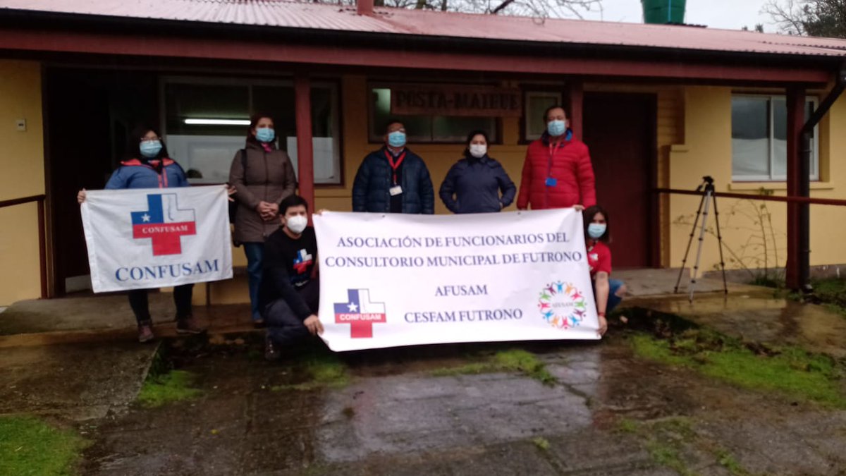 FerfusamXIV's tweet photo. Jornada de trabajo territorial en Valdivia y la comuna de Futrono con presencia del dirigente nacional Carlos Mena, trabajó de Comisión Jóvenes Confusam. https://t.co/nPgSs72eUa