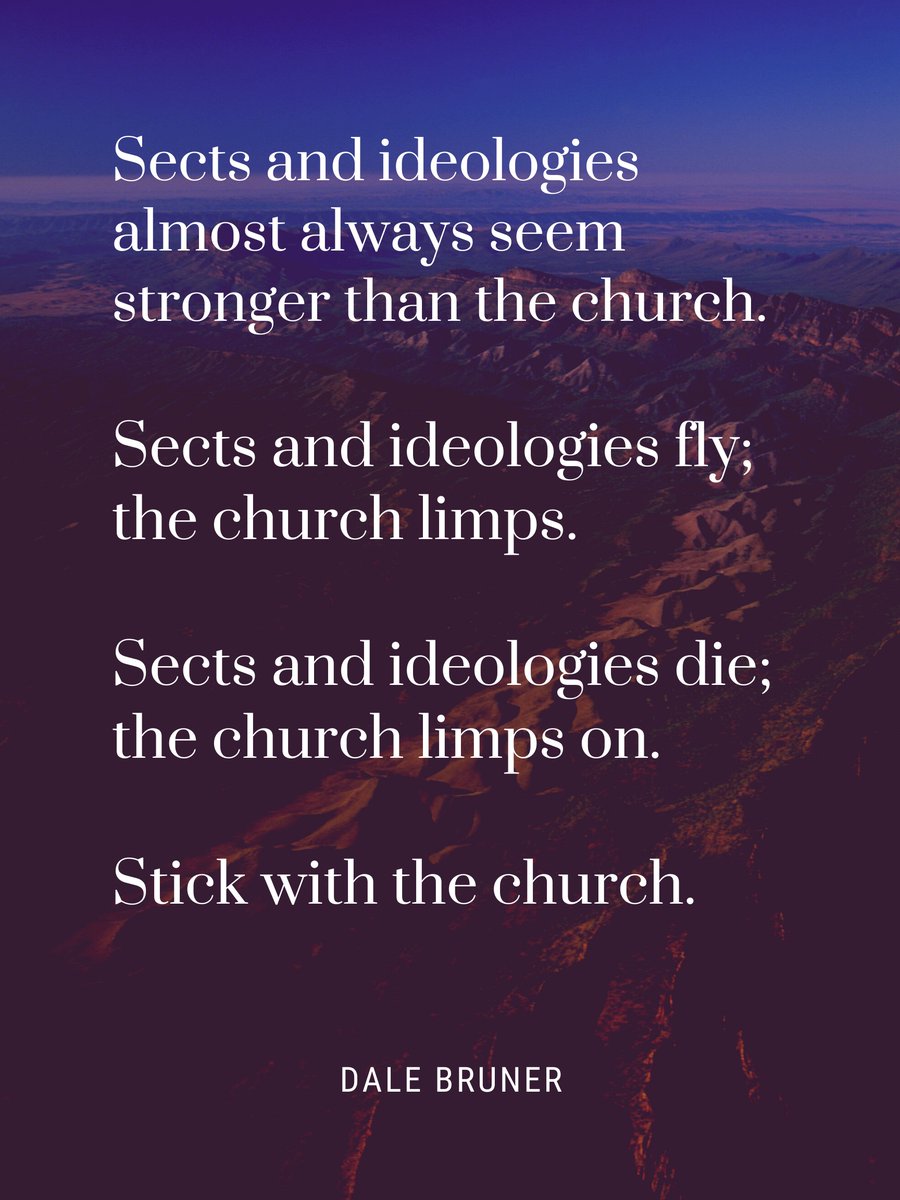 pj_schreiner's tweet photo. Bruner's reflection on the initial smallness of the kingdom (a small seed) that eventually grows into a large tree. 

Don't be ashamed of small growth. Jesus said it would work this way. https://t.co/C66IJ7s9Px