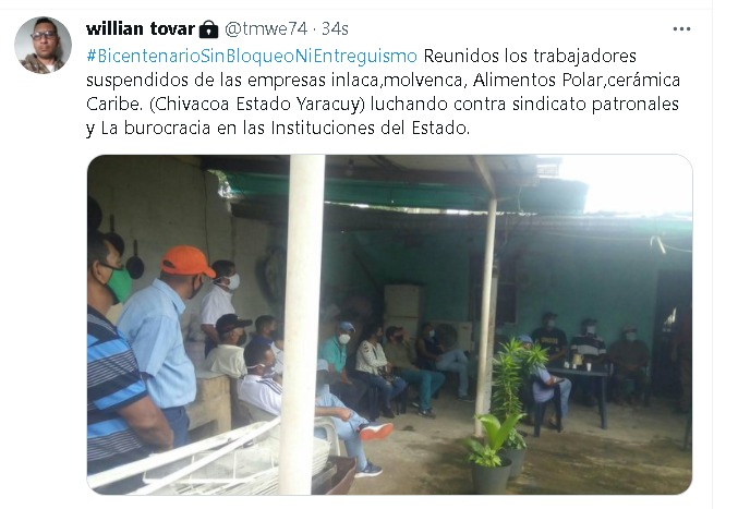 #BicentenarioSinBloqueoNiEntreguismo