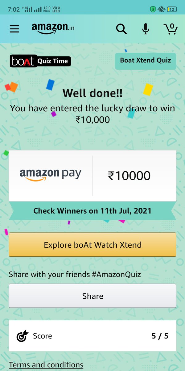 AalomKhan's tweet photo. #boAtWatchXtend #RedefineSmart #AmazonSpecials https://t.co/5aDSOBrzk3