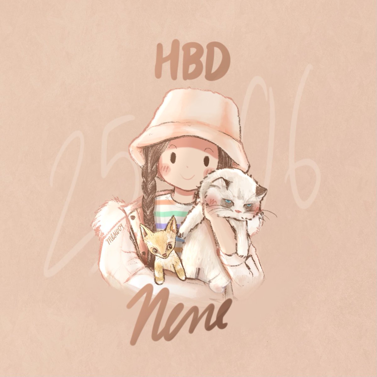 The_sing82's tweet photo. HBD TO NENE ❤️
#เนเน่ https://t.co/F4GkuhpnrE