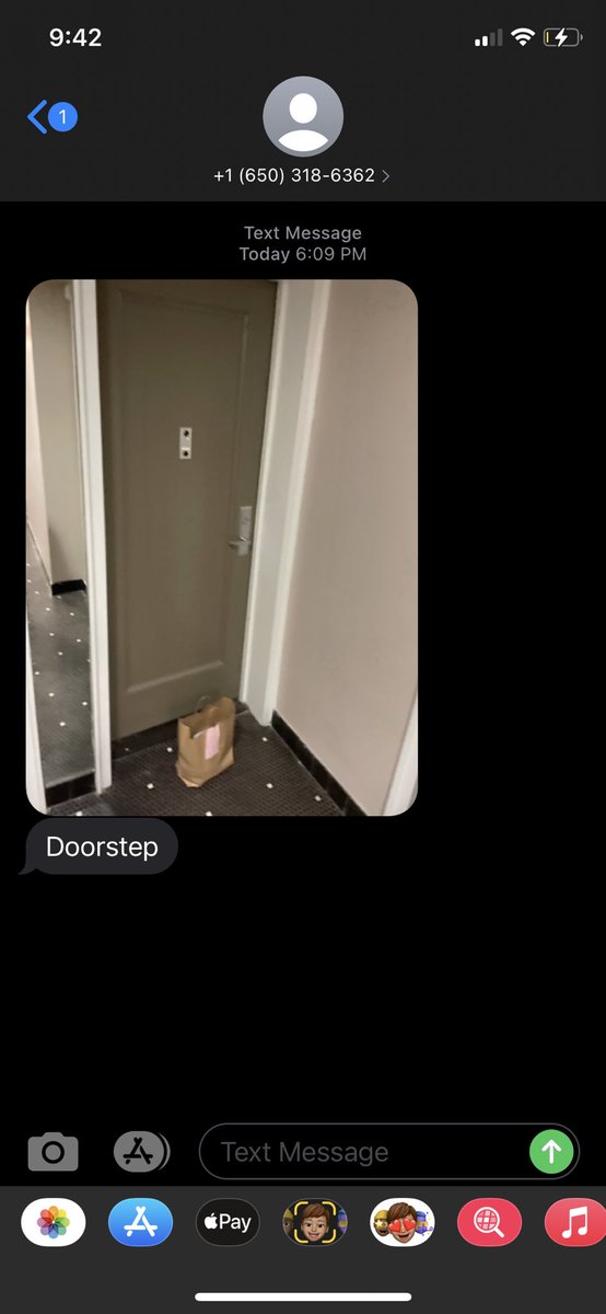 marcomosca7's tweet photo. Covid got delivery guys giving off serial killer vibes https://t.co/aUqMux332F