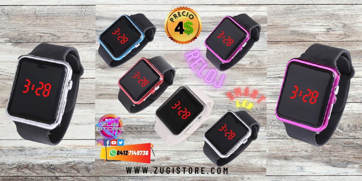 StoreZugi's tweet image. Un reloj nos enseña que el paso del tiempo es imparable. Así que,  no dejes pasar tus horas sin vivir intensamente. Pide el tuyo ya 👉 📲 wa.me/c/584127149736

#emprendimiento #Venezuela #deliverycaracas  #baruta #chacao #elhatillo #losteques #carrizal  #guatire #guarenas