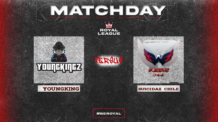 #MATCHDAY

HOY

Los chicos de #Youngkingz se enfrentaran contra el equipo de #suicidazchile por su 4 ronda ¿Quien sera el ganador de este Match?

⏰ 22:00🇨🇱 23:00🇦🇷