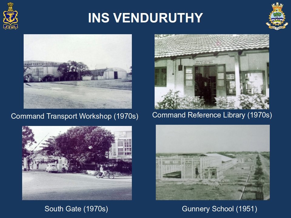 #KnowIndianNavy
Naval Base at erstwhile Cochin was commissioned as HMIS Venduruthy on #24Jun 1943. The port city of #Kochi has since emerged as the training fortress for #modern #IndianNavy (1/n).
#IndianNavalHistory
#IndianNavalTraining