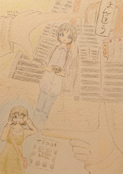 #黒崎ほのか生誕祭 
ほのかちゃん誕生日おめでとう!また過去絵でごめんね… 