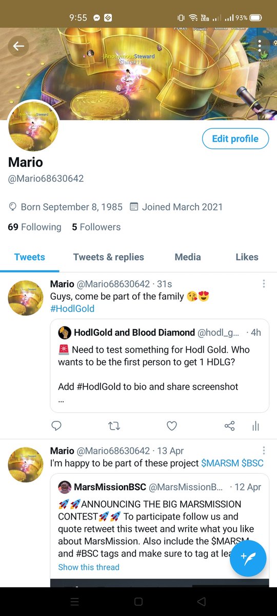 Mario68630642's tweet photo. @hodl_gold Count me in Dev 😍
#HodlGold https://t.co/UkmF6fwjDh