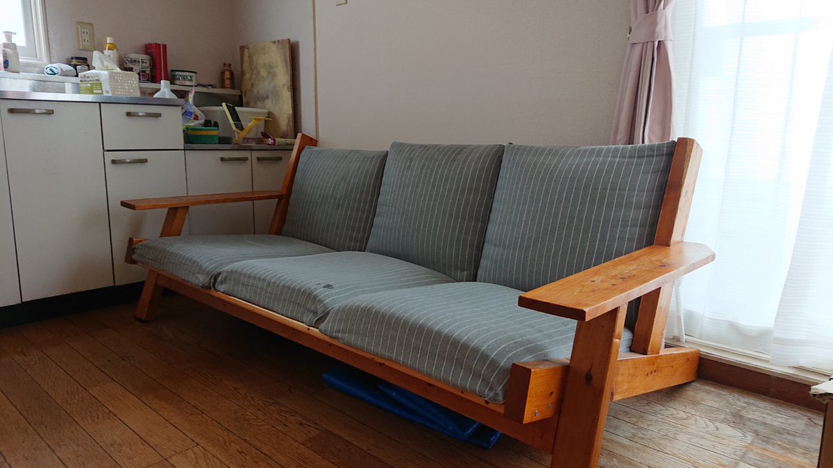 手作りソファー