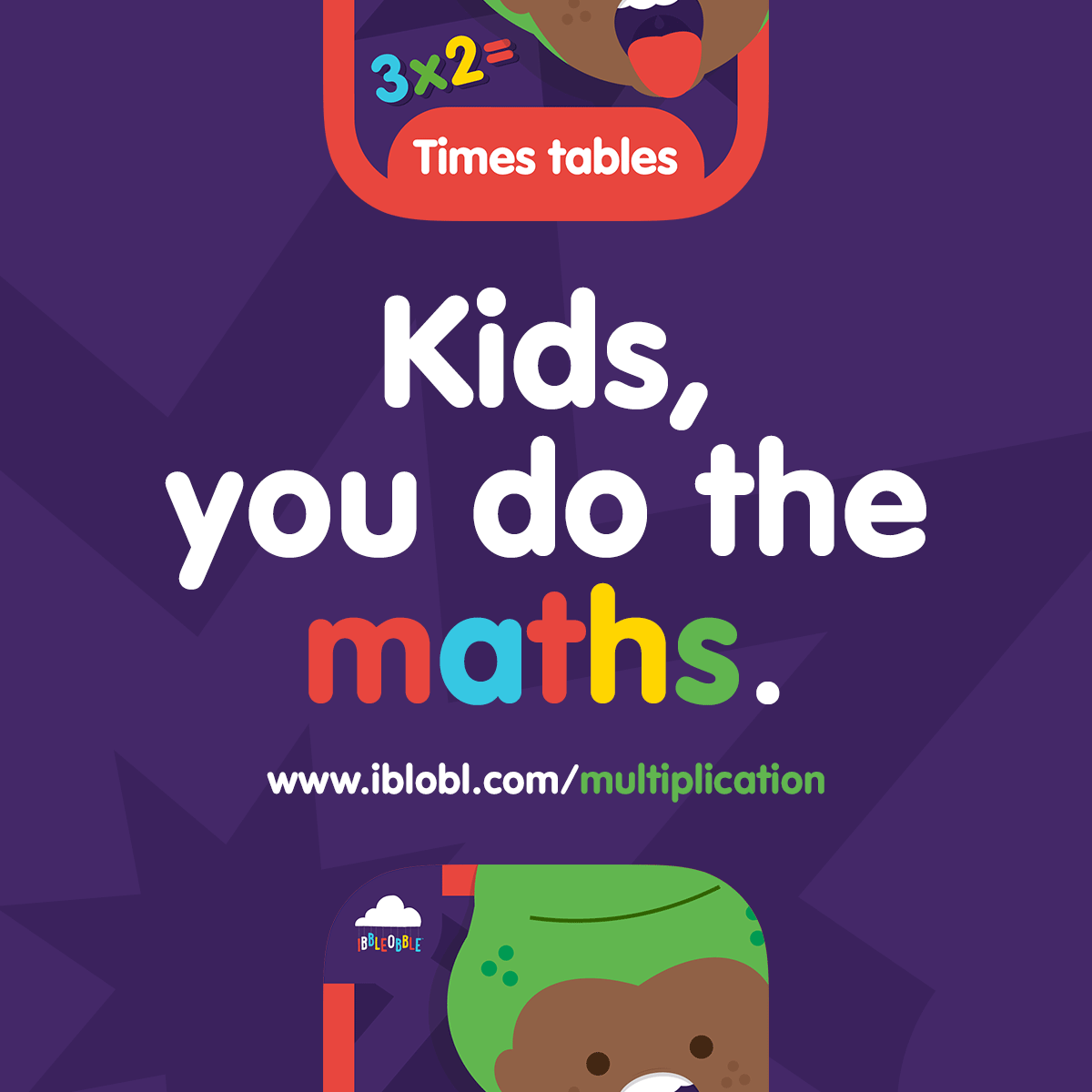 🐸 #Practice #multiplication the boring way or the #FUN way... #kids, you do the #maths! apple.co/2XZ76ri #TimesTables #Math #Mathematics #primarySchool #school #homeschool #homeschooling #thursdaymotivation #thursdaythoughts
